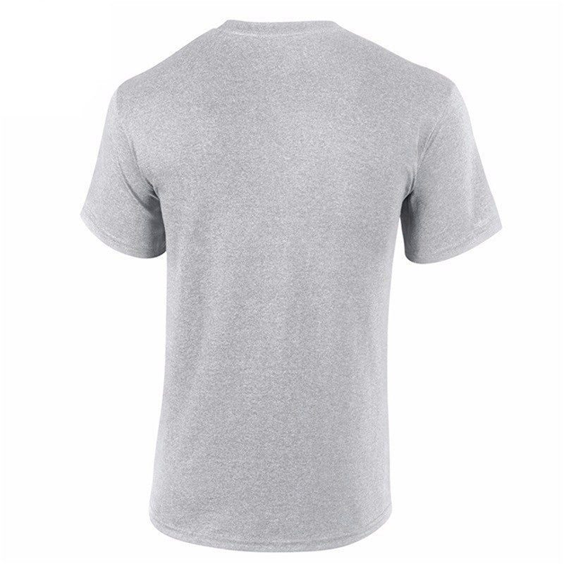 One Punch Man Print T-shirt (Gray+Red)