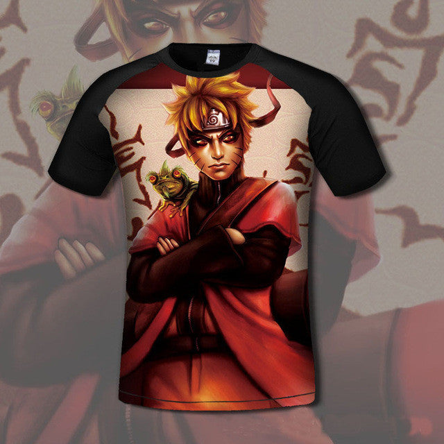 Naruto Uzumaki 3D T-shirt