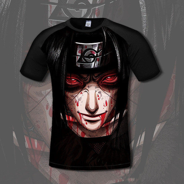 Itachi Uchiba 3D T-Shirt