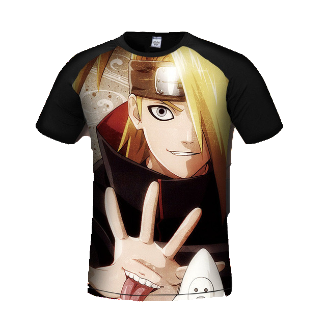 Deidara 3D Printed T-shirt